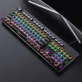 Teclado Mecánico Gaming Retro Punk con Retroiluminación RGB - NNEOBA